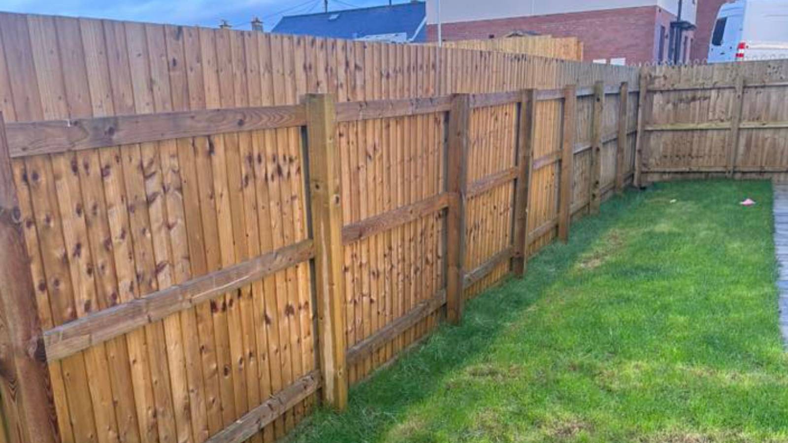 Fencing installation in Chellaston, Derby