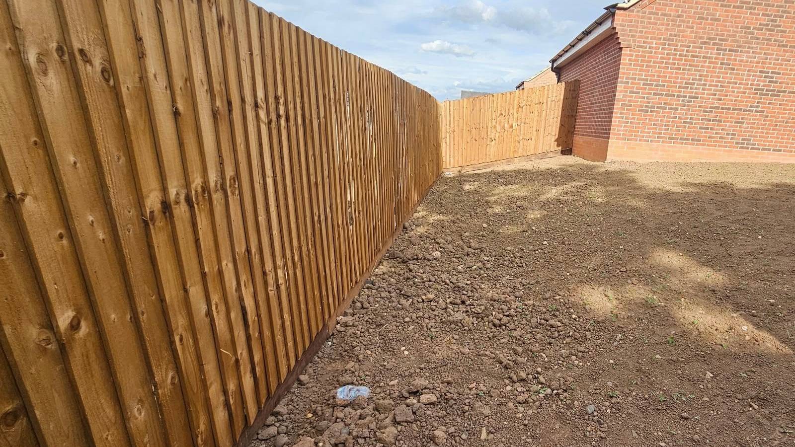 Fencing installation in Spondon, Derby