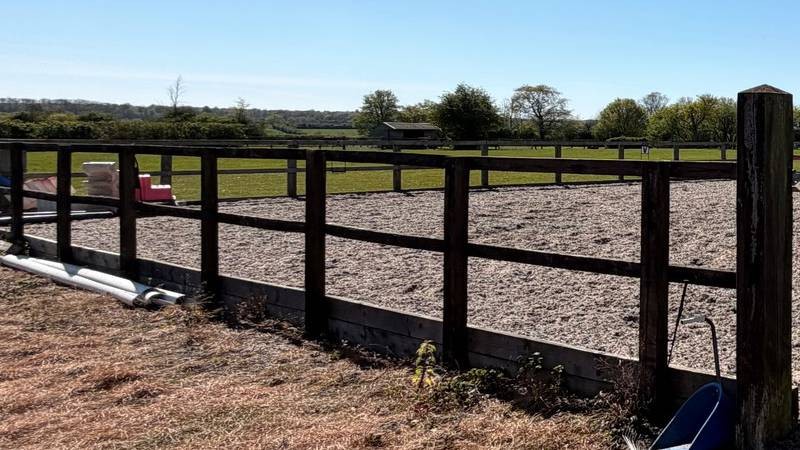 Post and rail fencing Derby