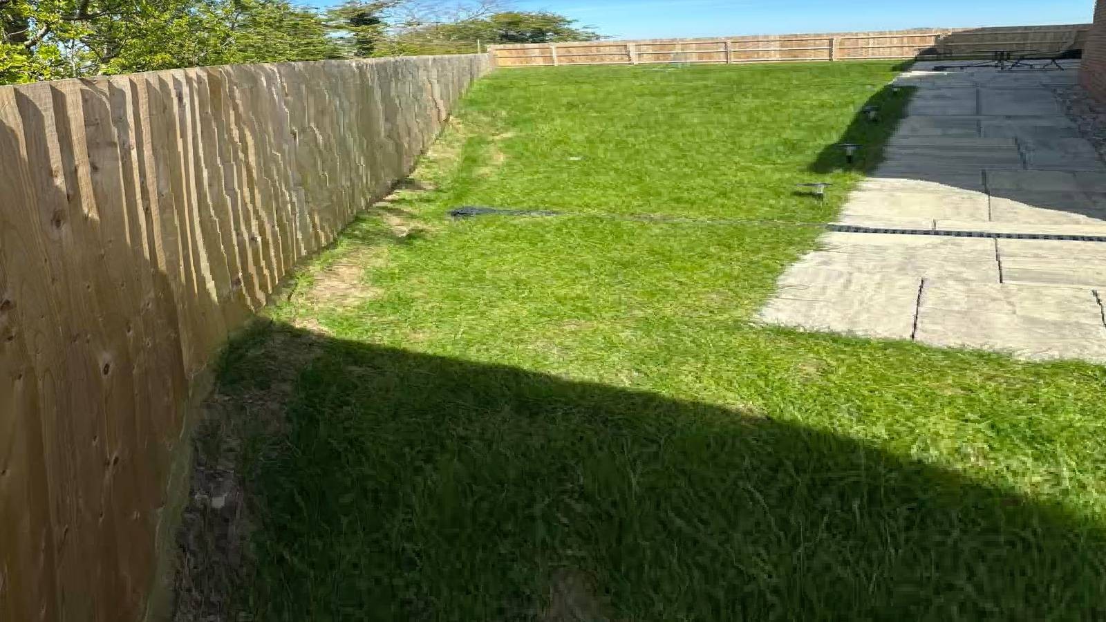 Close board fencing installation in Derby